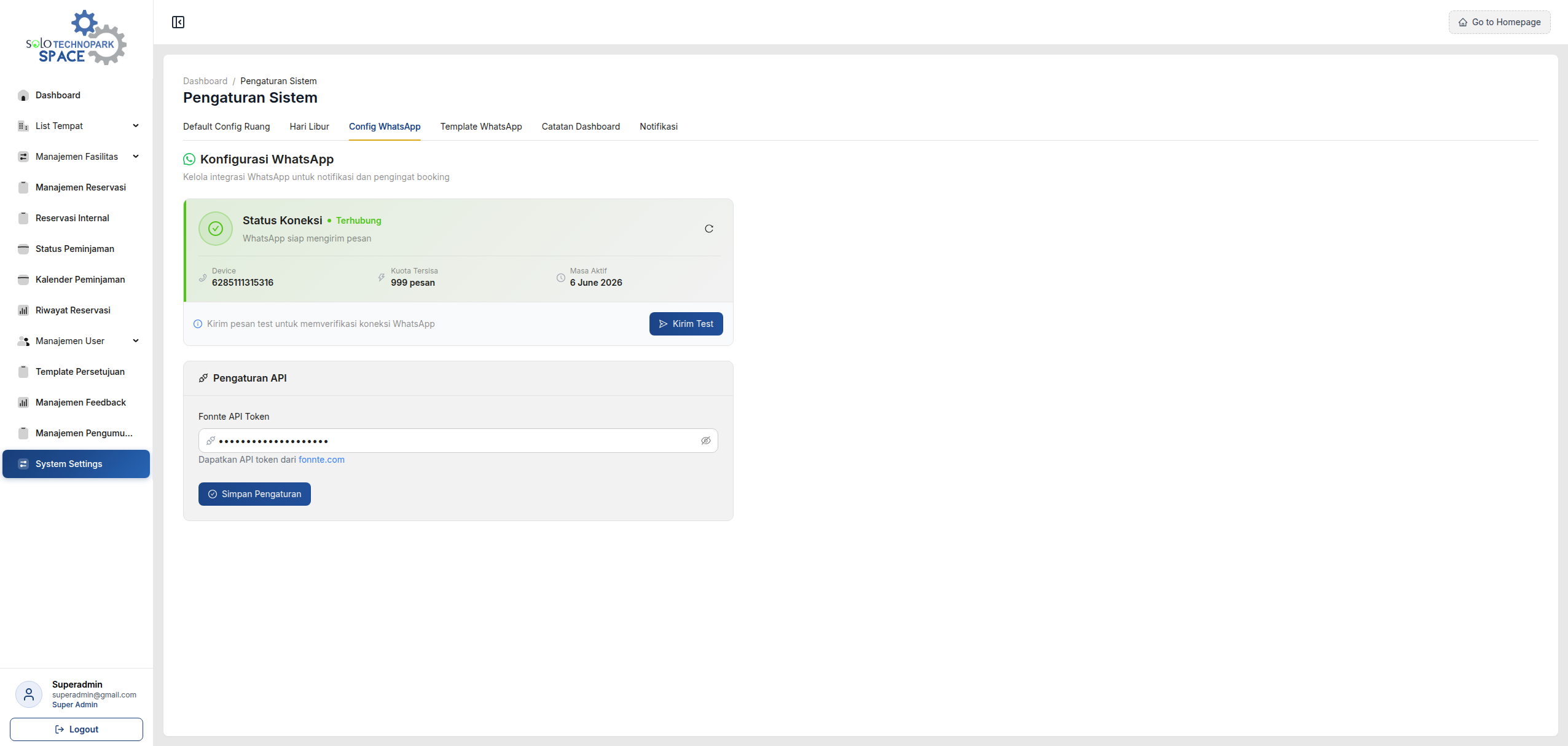 STP Space - Sistem Manajemen Peminjaman Ruangan screenshot 13